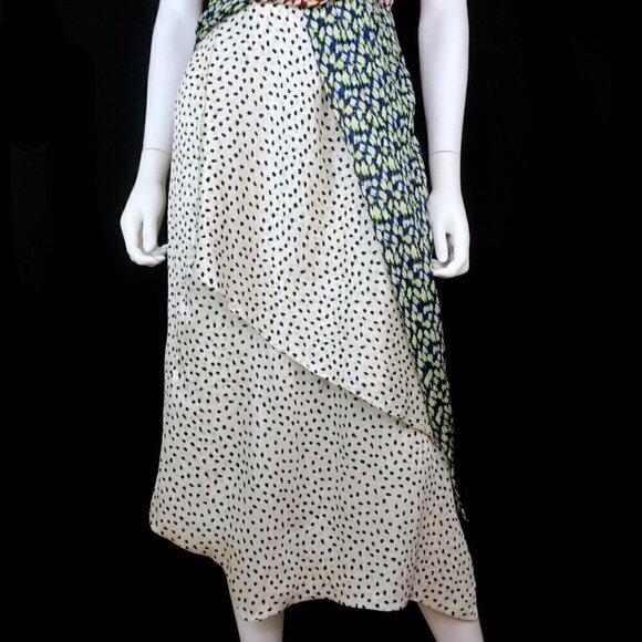 Jason Wu Crinkle Silk Sleeveless Knot Dress Spring Summer 2018 Women's 4 Small - Picture 6 of 13